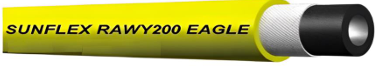 SUNFLEX EAGLE AIR/WATER (YELLOW) 200PSI HOSE - 20m/100m Reel