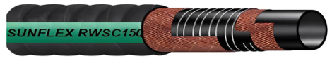 SUNFLEX CONTRACTORS WATER SUCTION HOSE 150PSI - 6m Coil