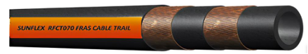 SUNFLEX FRAS CABLE TRAILING AS2660 300PSI HOSE - 20m Reel