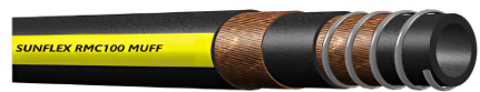 SUNFLEX MCH100 MUFF COUPLING HOSE - 100PSI - 20m Reel