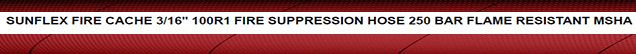 SUNFLEX FSH FIRE CACHE HOSE - 45M ROLL