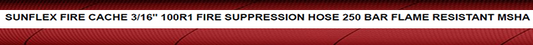 SUNFLEX FSH FIRE CACHE HOSE - 45M ROLL