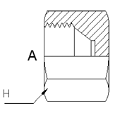 Adaptor Cap - JIC Female SAE Specification
